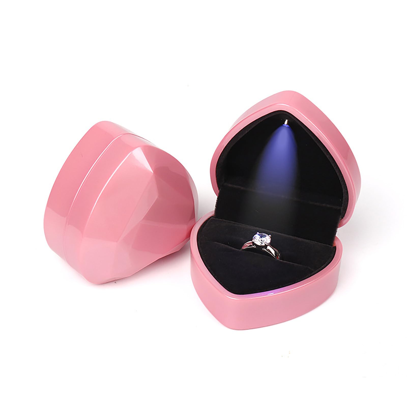 LED Illuminated Jewelry & Pendant Box