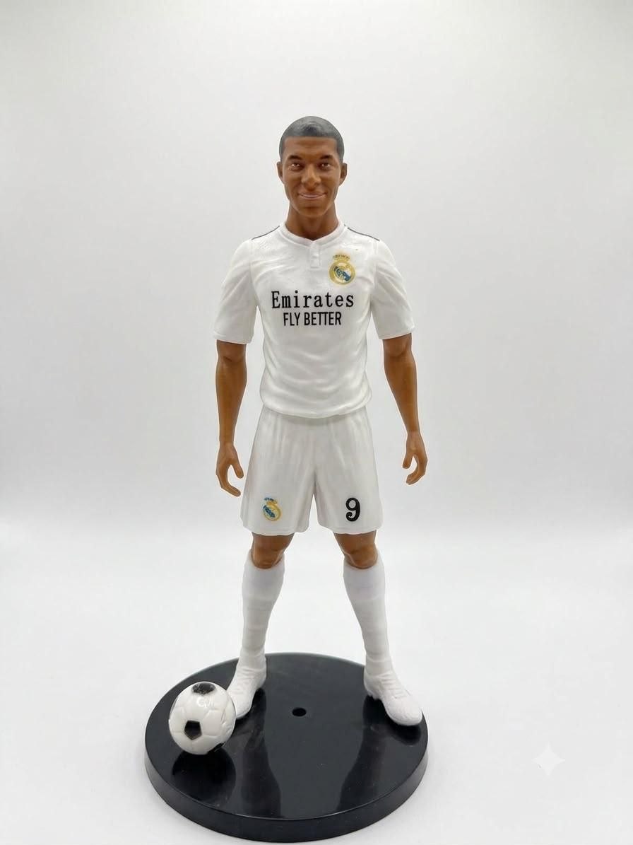 Kylian Mbappé Football Player Action Figure - Real Madrid 