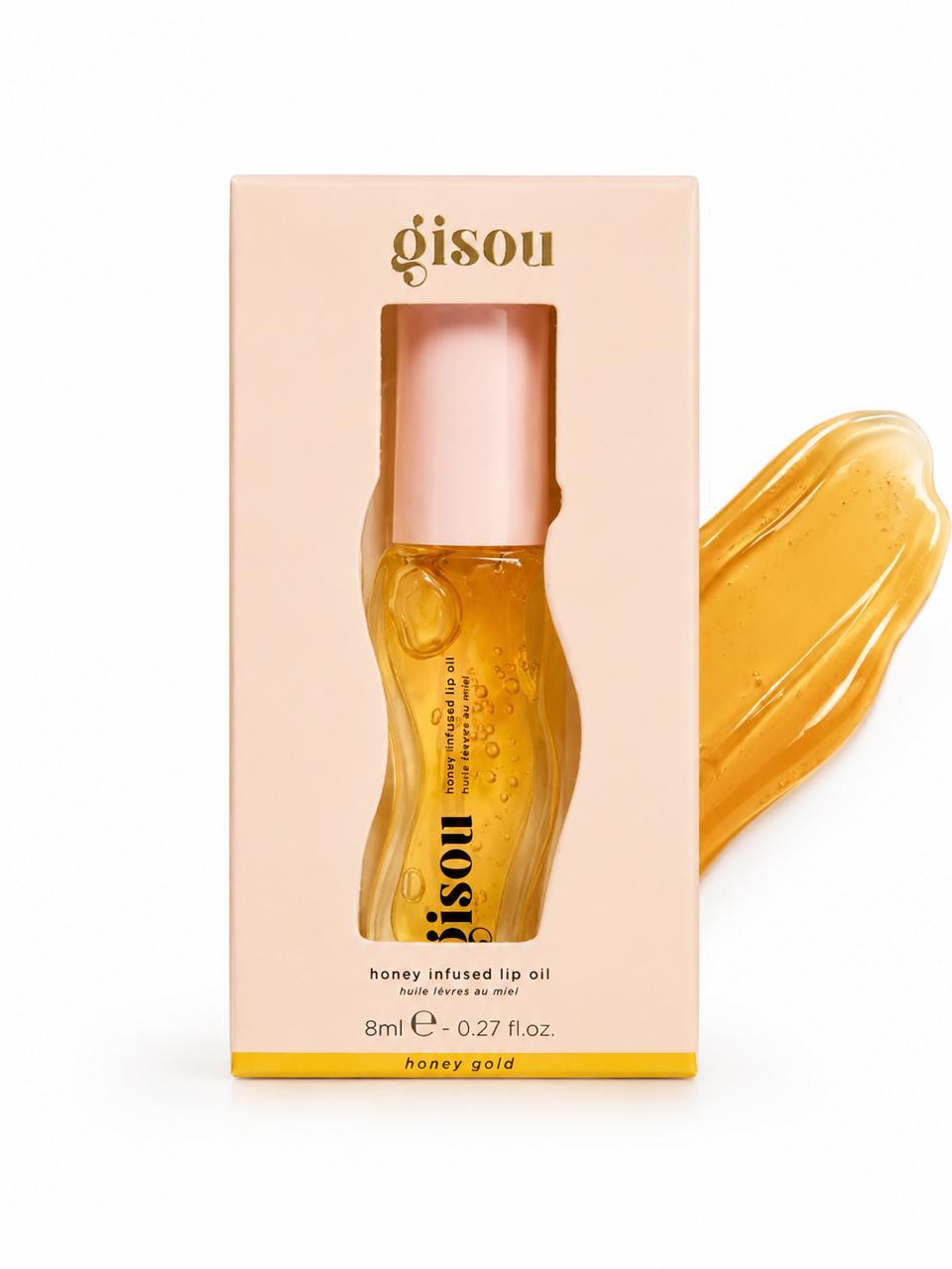 GISOU Honey Infused Lip Oil - Honey Gold