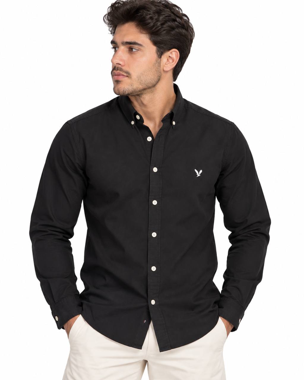 American Eagle Men's Solid Color Shirts