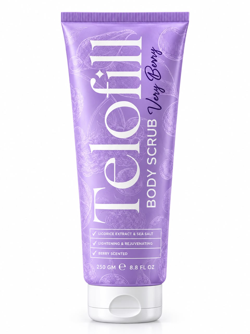 Telofill Very Berry Body Scrub (250g) 