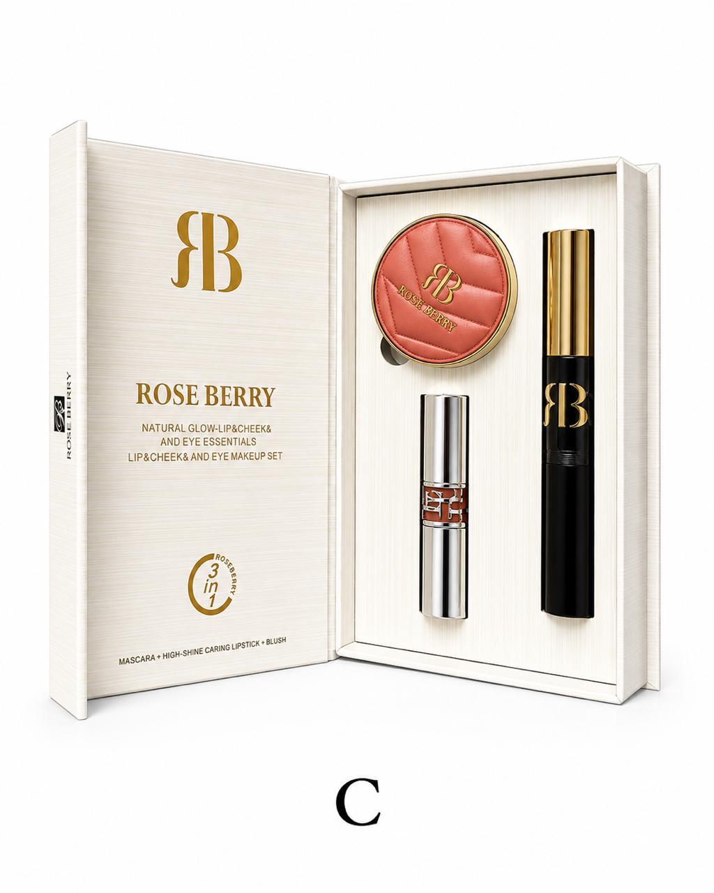 Rose Berry Makeup Set