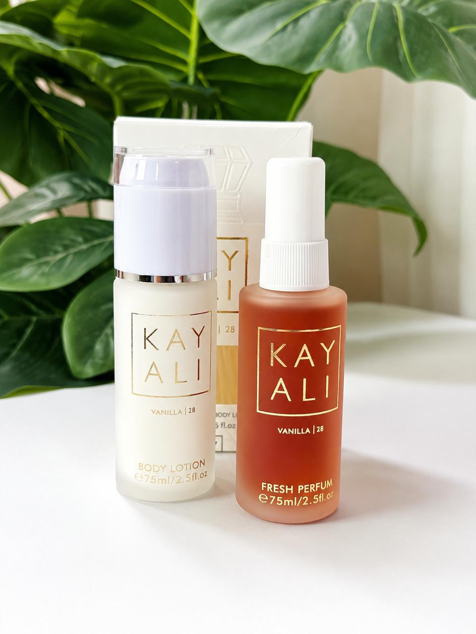 Kayali Vanilla | 28 Set - Fresh Perfume & Body Lotion 