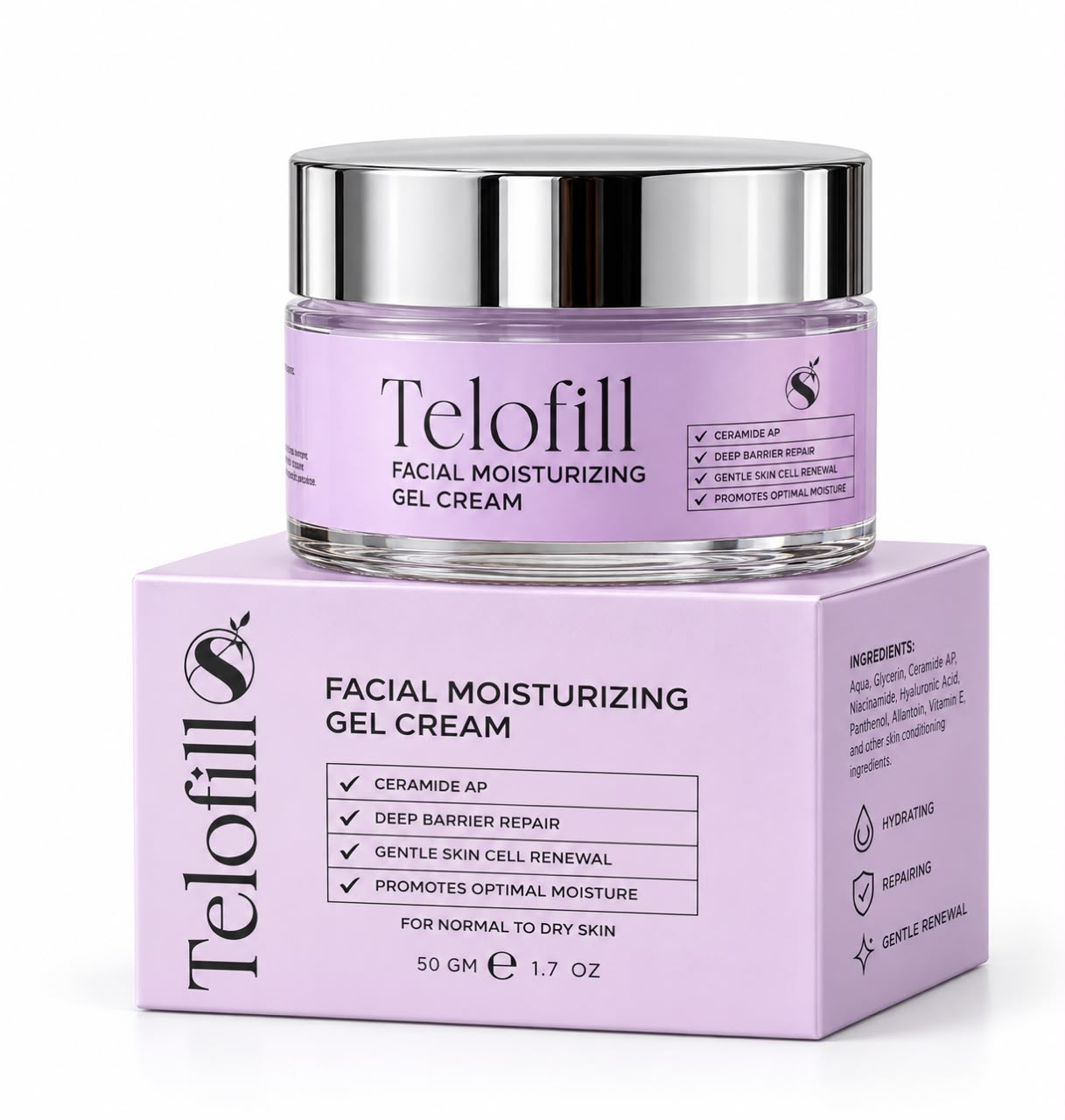 Telofill Facial Gel Cream (50g)