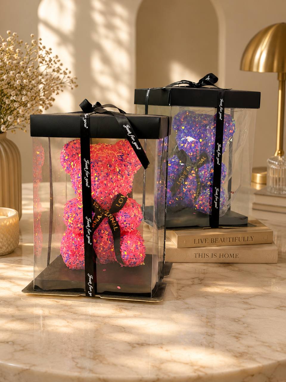 Sequin Teddy Bear