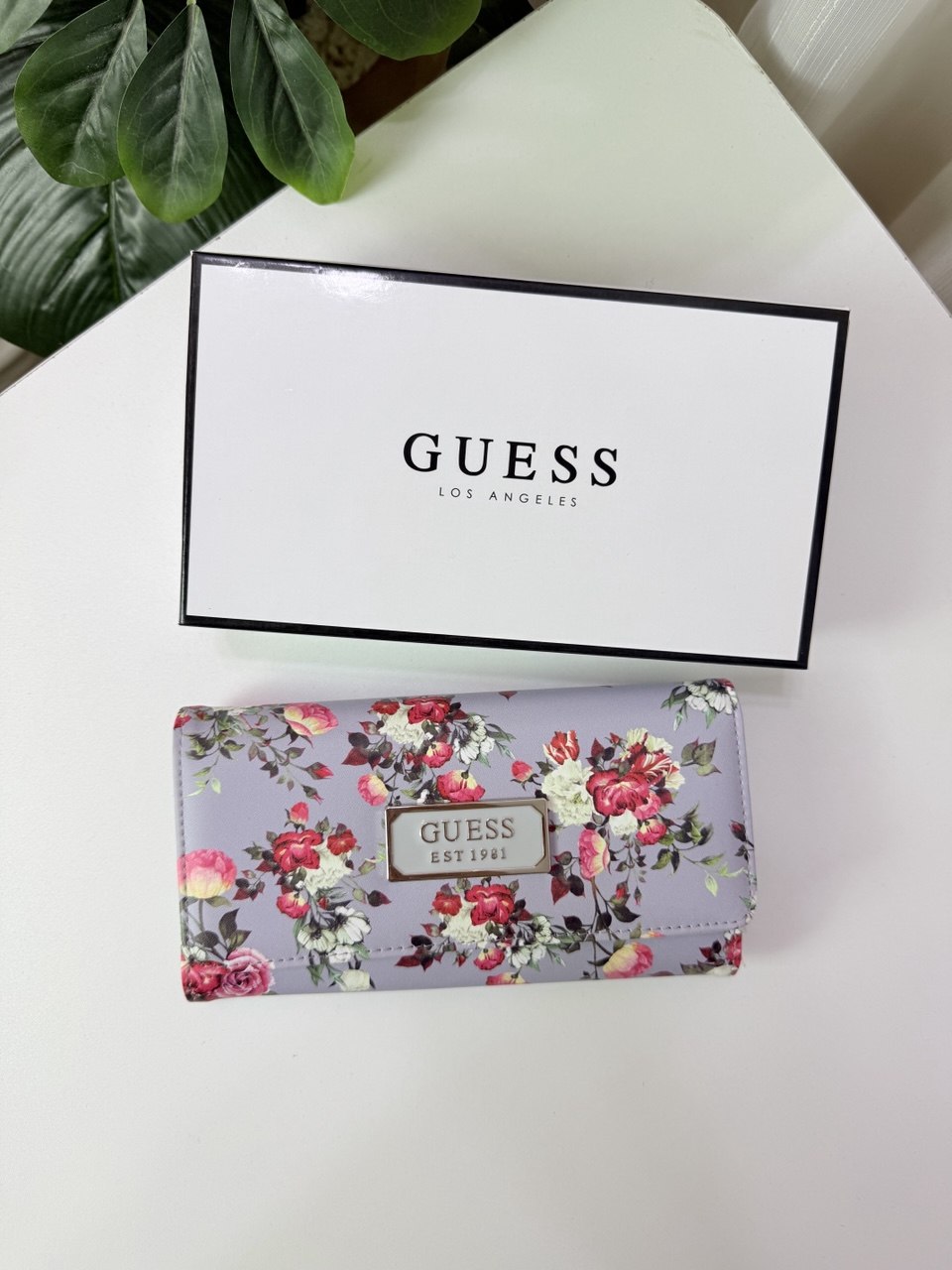 Guess large Floral Wallet