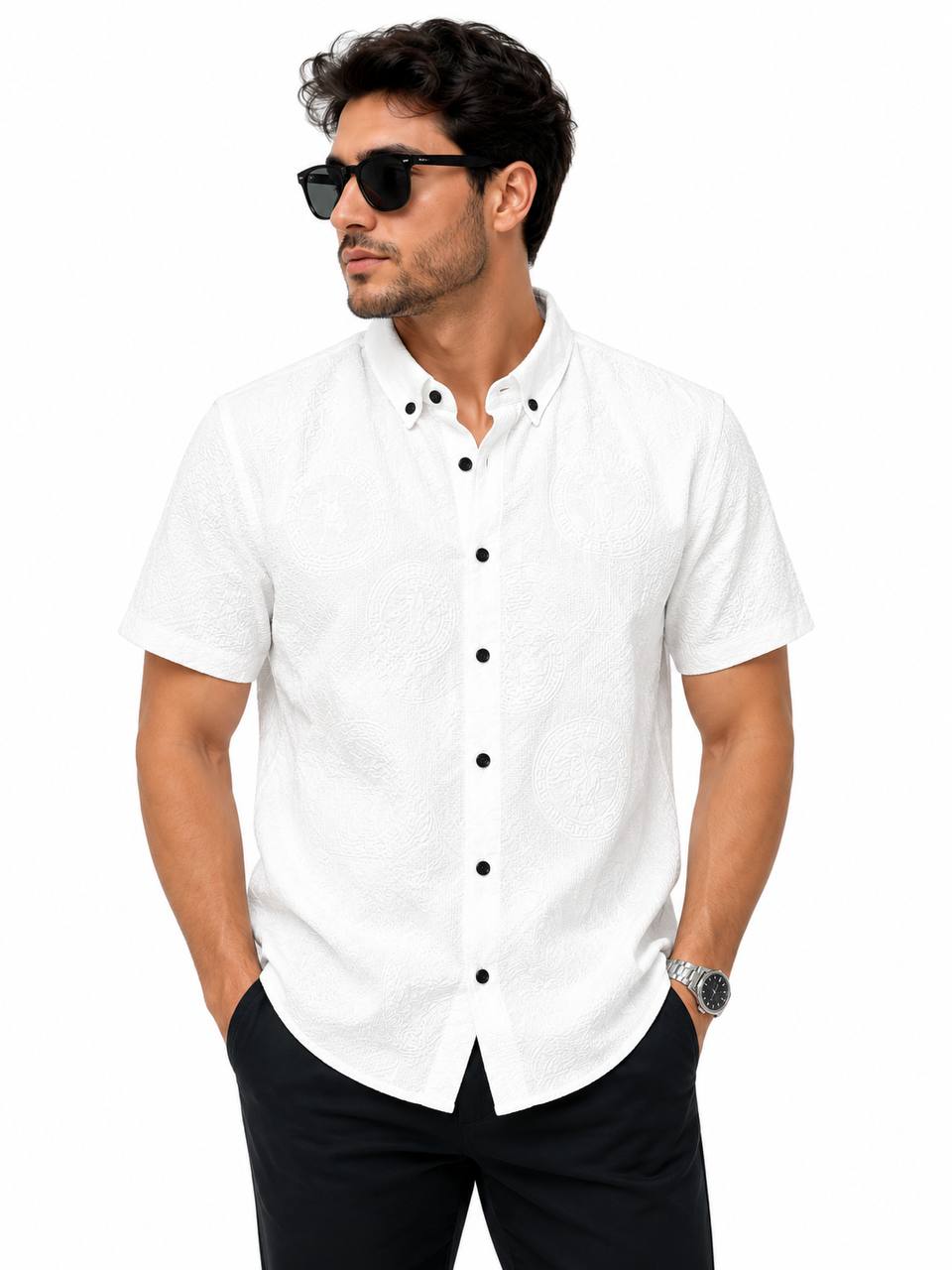 ​Men's Summer Patterned Short-Sleeve Shirts