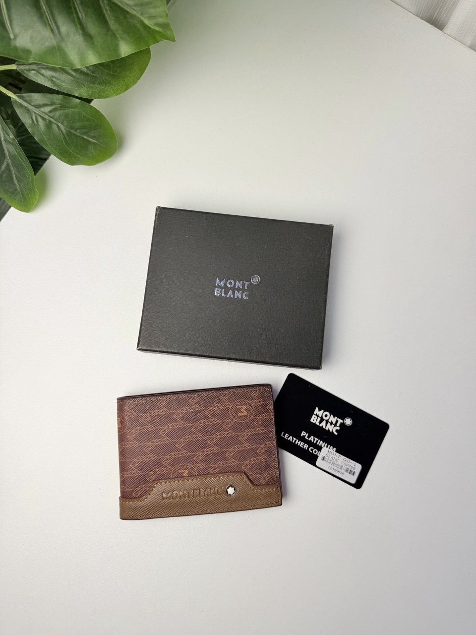 Montblanc Men's Coffee Wallet