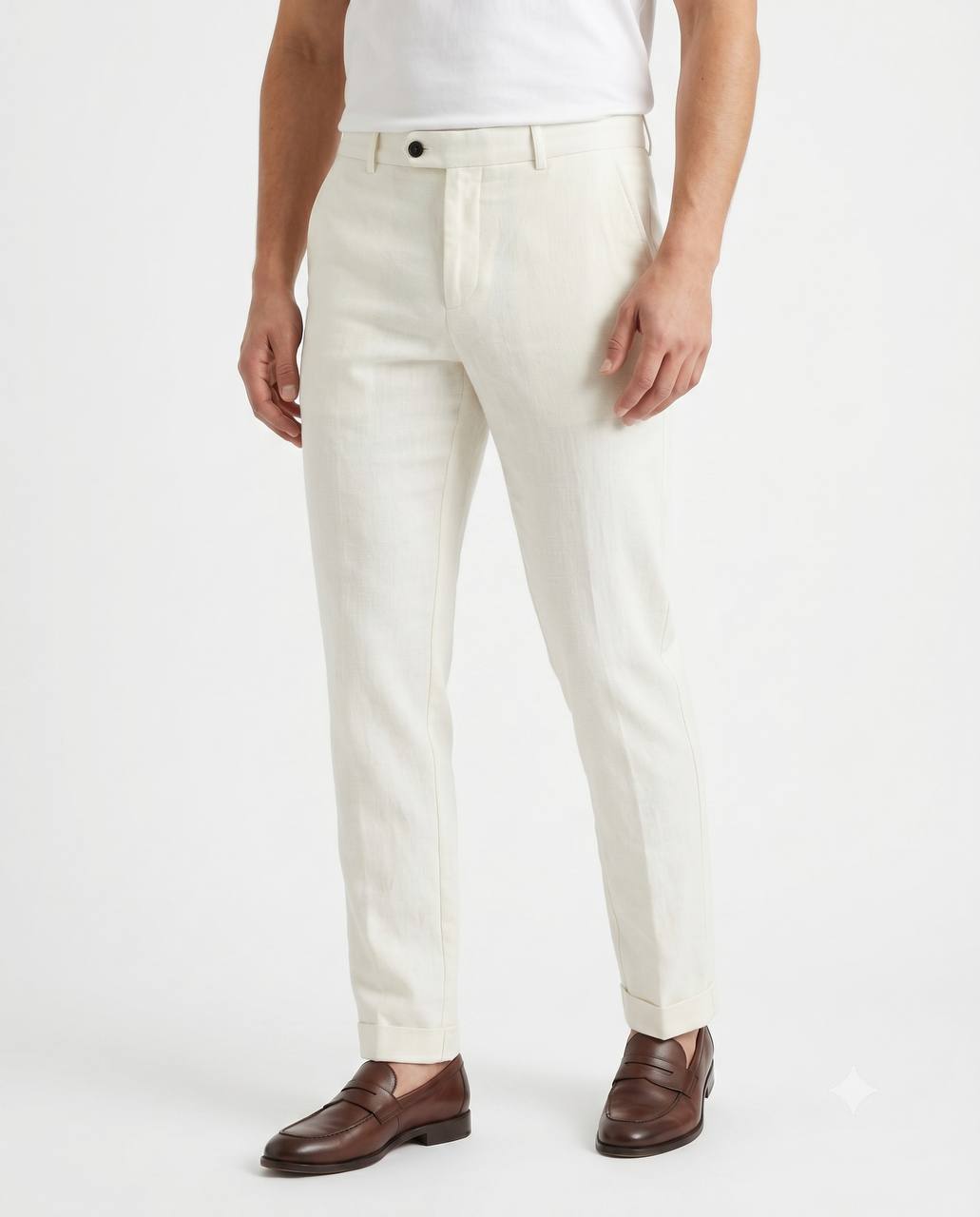 Men's Classic Slim-Fit Trousers