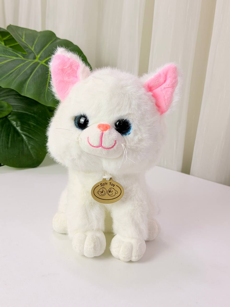 White Plush Kitten
